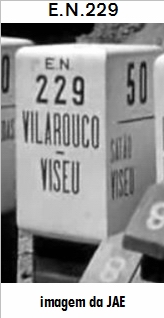 E.N. 229 - E.N.222 - Valongo dos Azeites - ... - Granja - Penedono - Antas - Bezelga - Sarzeda - Sernancelhe
 - Quinta dos Aores - Aguiar da Beira - Coja - Rs - Douro Calvo - Me - Tojal - Sto - I.P.5 - Viseu